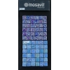 Mozaika szklana MOSAVIT Drops Cobalto