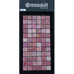 Mozaika szklana MOSAVIT Acquaris Carmin