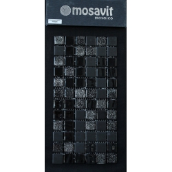 Mozaika szklana MOSAVIT Moondance Negro