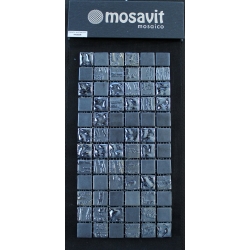 Mozaika szklana MOSAVIT Trendy Antracita